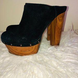Jessica Simpson Platform Mules